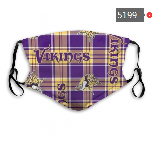 NFL Minnesota Vikings #2 Dust mask with filter